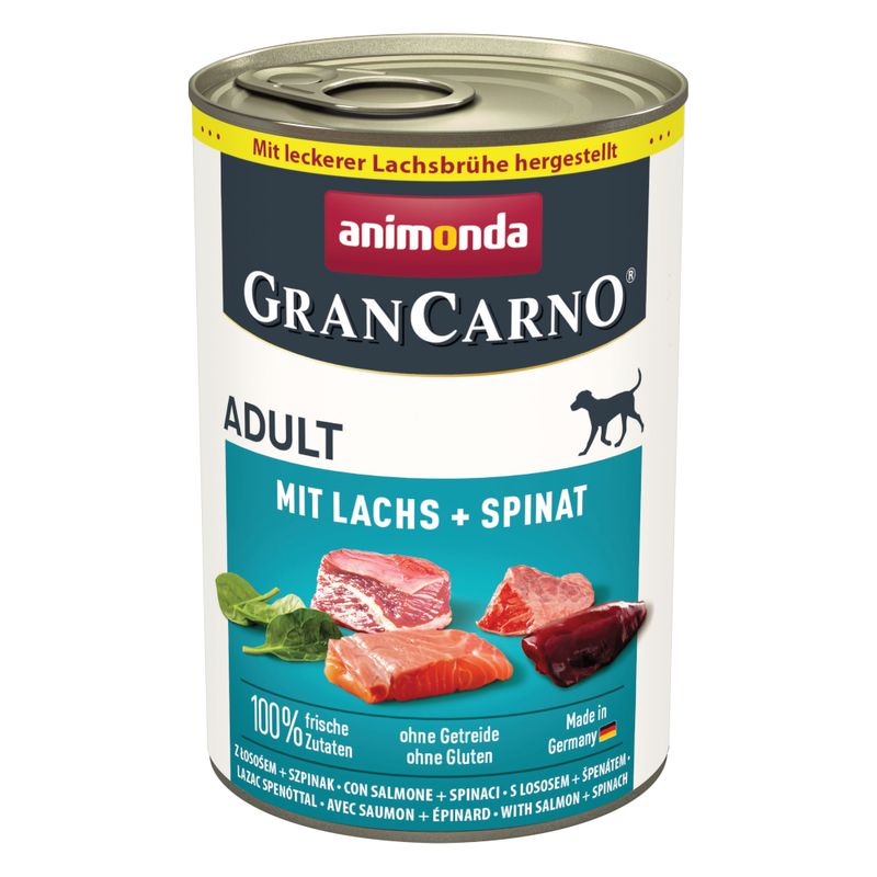 Zooplus animonda GranCarno Original Adult 6 x 400 g Umido per cane Trasporto libero internazionale