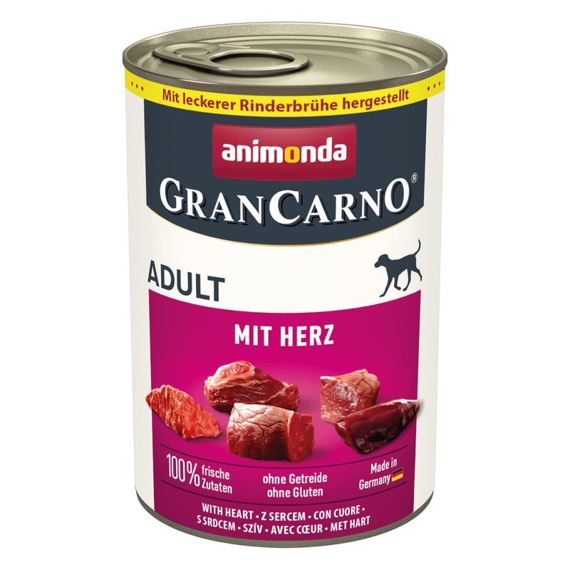Zooplus animonda GranCarno Original Adult 6 x 400 g Umido per cane Trasporto libero internazionale