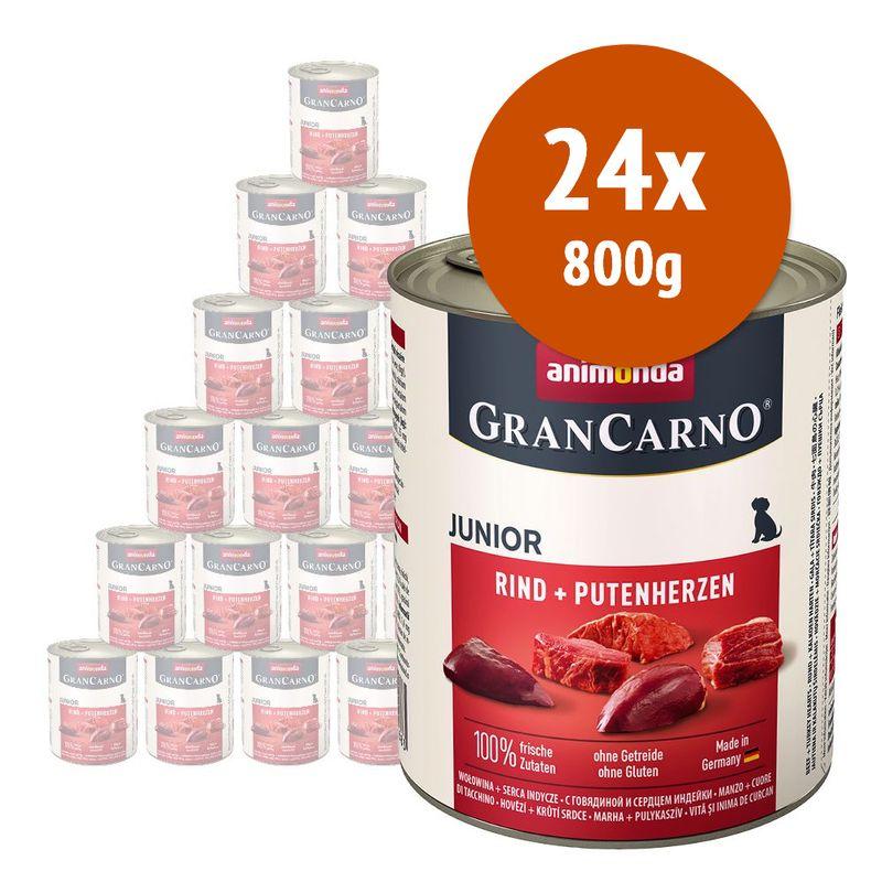 Zooplus animonda GranCarno Original 24 x 800 g Umido per cane Officina
