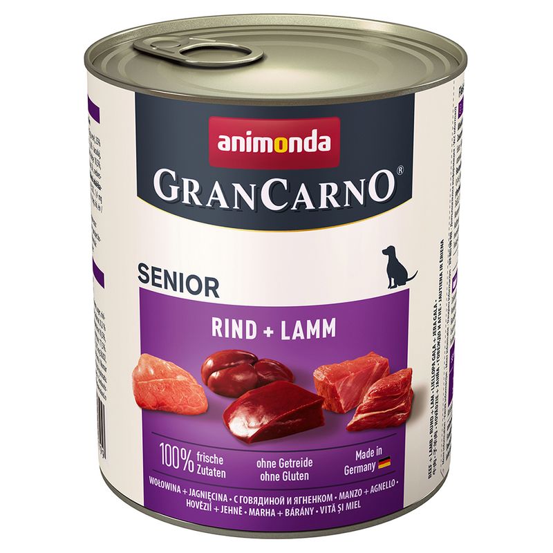 Zooplus animonda GranCarno Original Senior 6 x 800 g