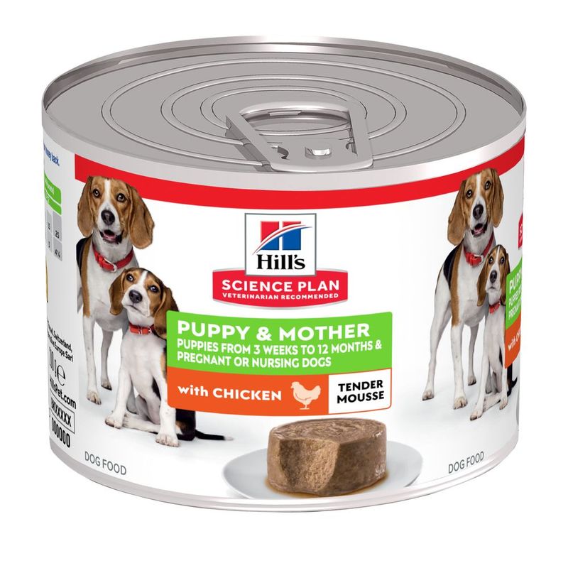 Zooplus Hill's Science Plan Puppy & Mother Tender Mousse con Pollo umido per cane Convenienza