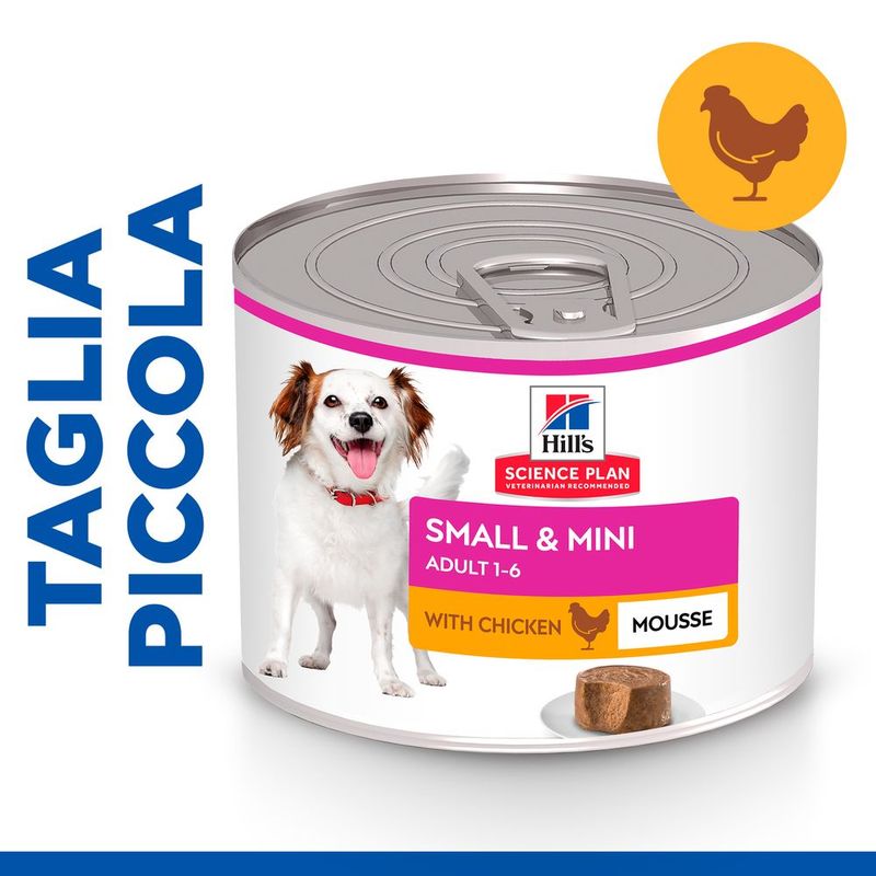 Zooplus Hill's Science Plan Adult Small & Mini Mousse umido per cane Presa