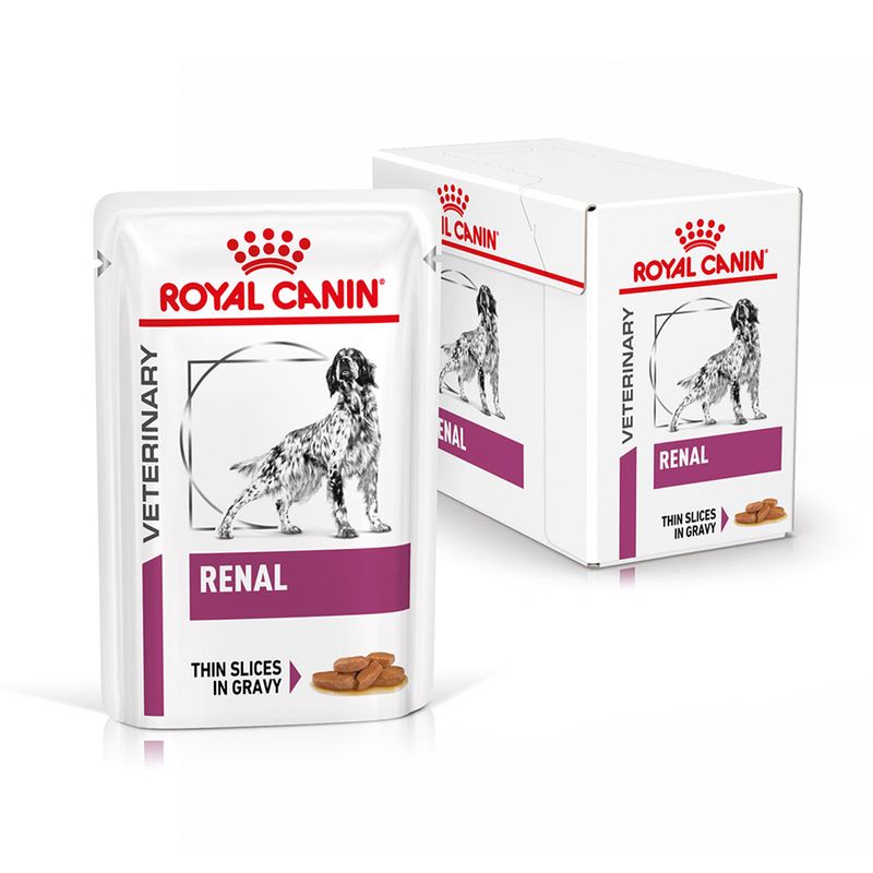 Zooplus Royal Canin Veterinary Canine Renal in Salsa umido per cane Shopping online