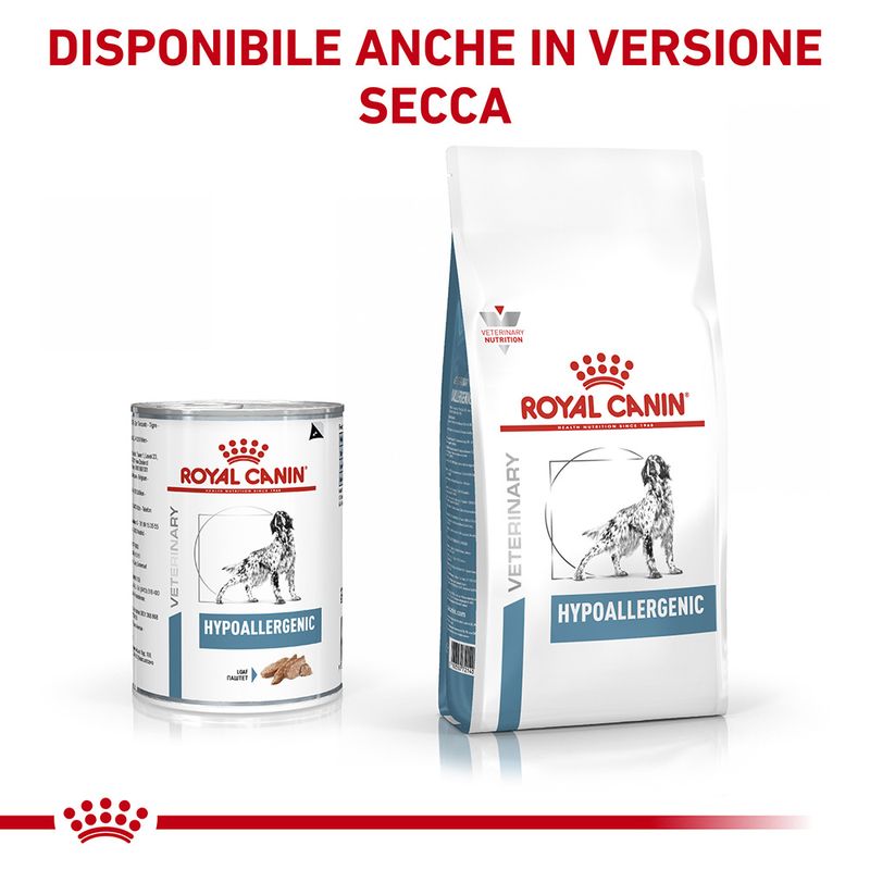 Zooplus Royal Canin Canine Hypoallergenic Mousse Veterinary umido per cane Offerta esclusiva