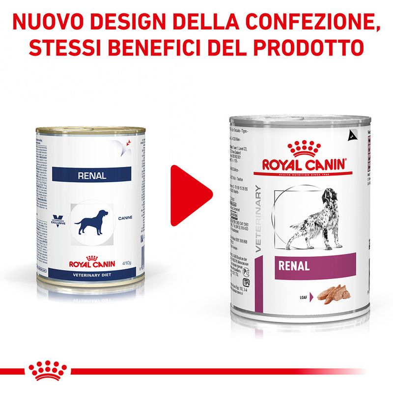 Zooplus Royal Canin Renal Veterinary Mousse umido cane Offerta Pasqua