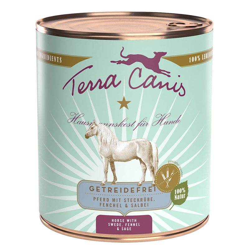 Zooplus Terra Canis Senza cereali 6 x 800 g Alimento umido per cane