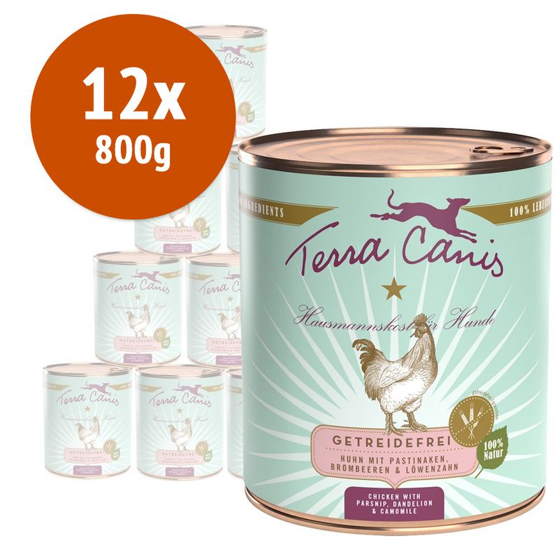 Zooplus Terra Canis Senza cereali 12 x 800 g Alimento umido per cane Lightning offer