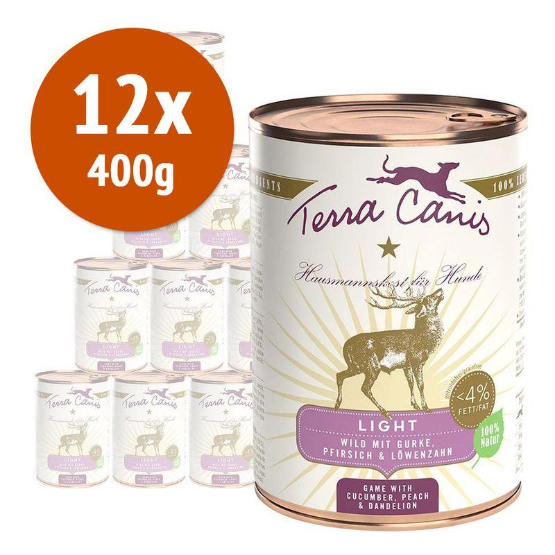 Zooplus Terra Canis Light 12 x 400 g Alimento umido per cani Liquidazione