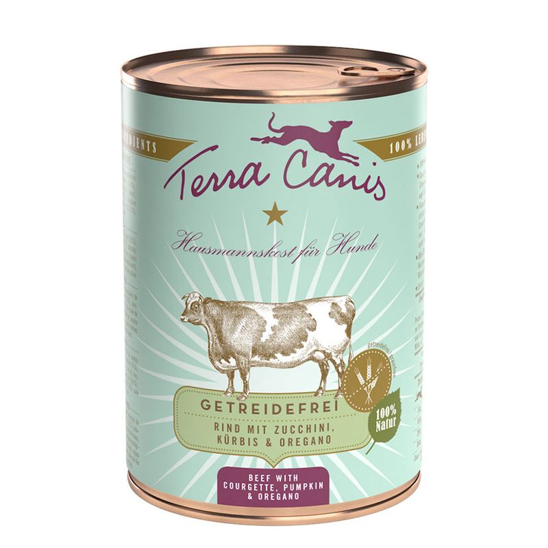Zooplus Terra Canis Senza cereali 6 x 400 g umido per cane Comprane uno, ottenene uno gratis