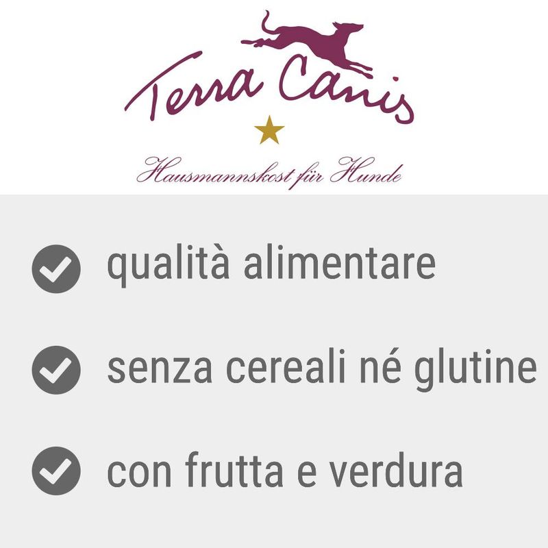 Zooplus Terra Canis Senza cereali 6 x 400 g umido per cane Comprane uno, ottenene uno gratis