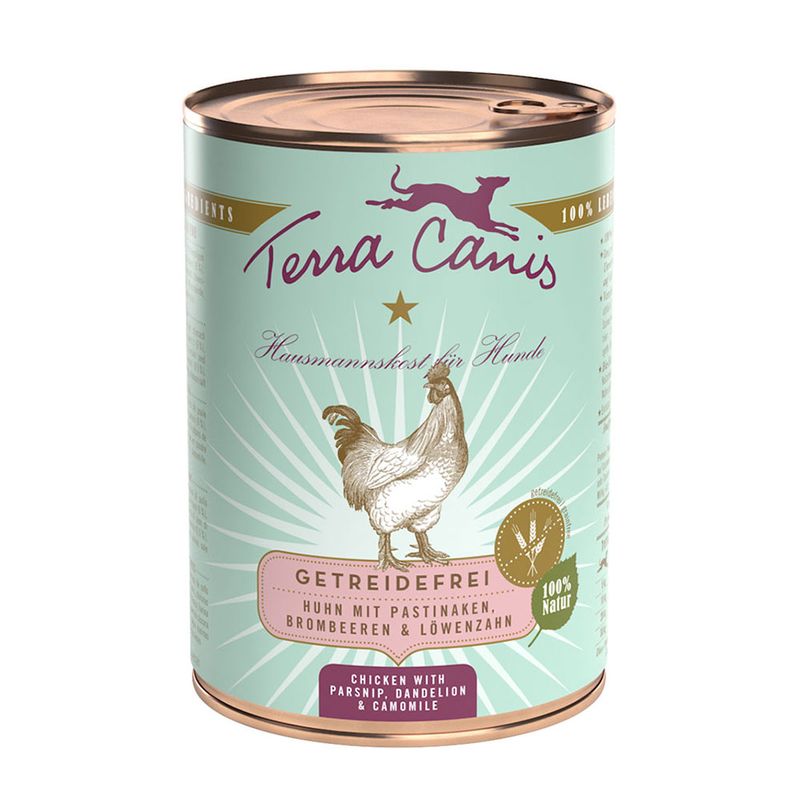 Zooplus Terra Canis Senza cereali 6 x 400 g umido per cane Comprane uno, ottenene uno gratis