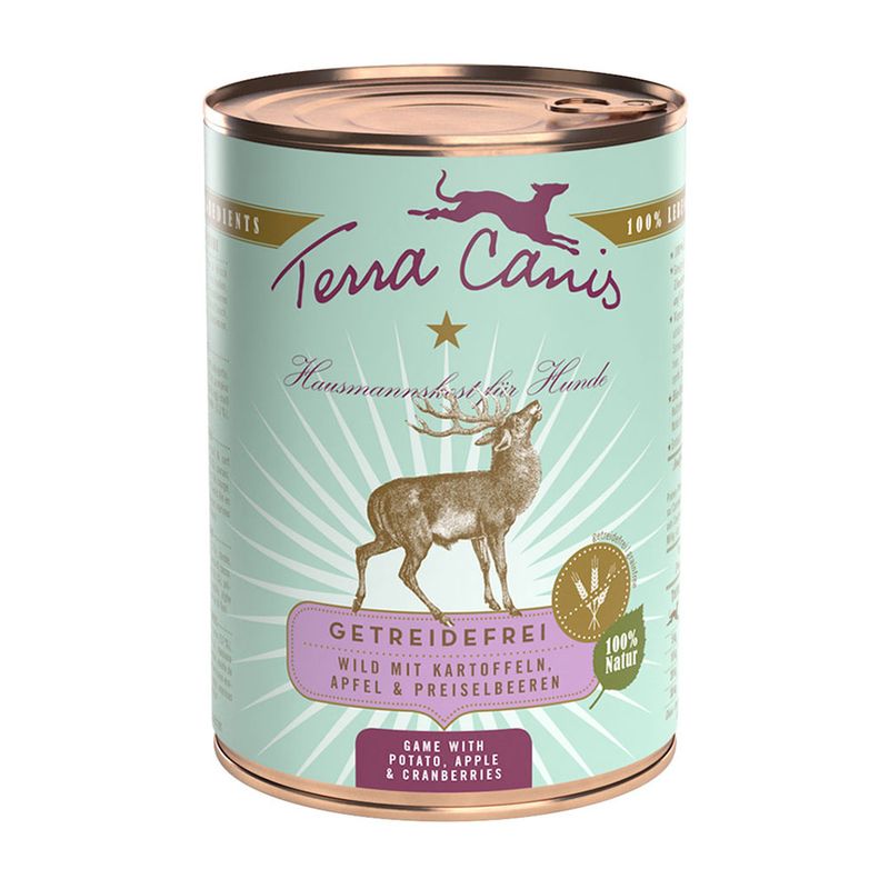 Zooplus Terra Canis Senza cereali 6 x 400 g umido per cane Comprane uno, ottenene uno gratis