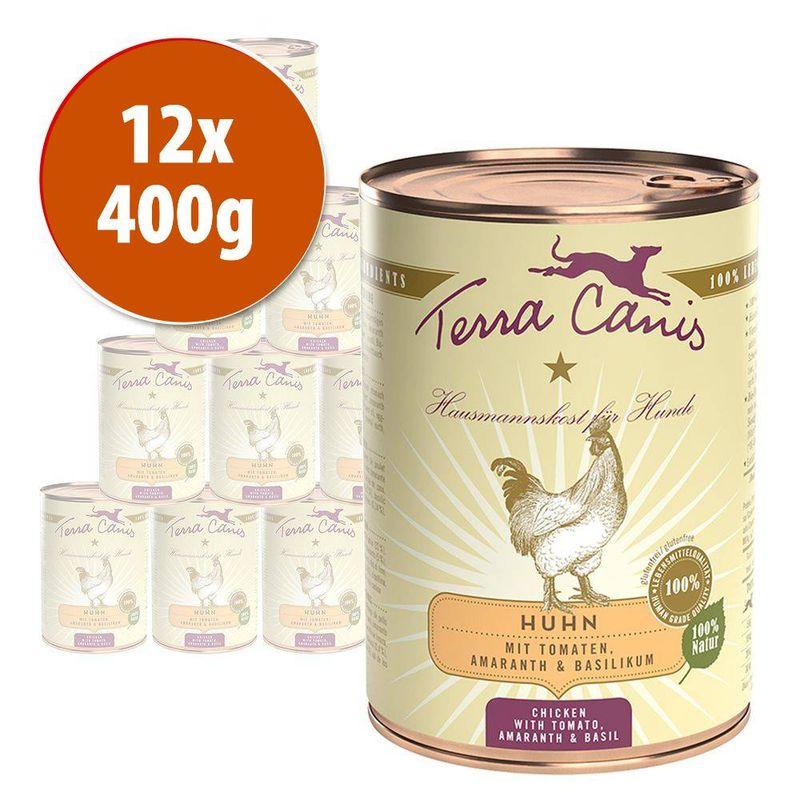 Zooplus Terra Canis Classic 12 x 400 g Alimento umido per cane Sconti VIP
