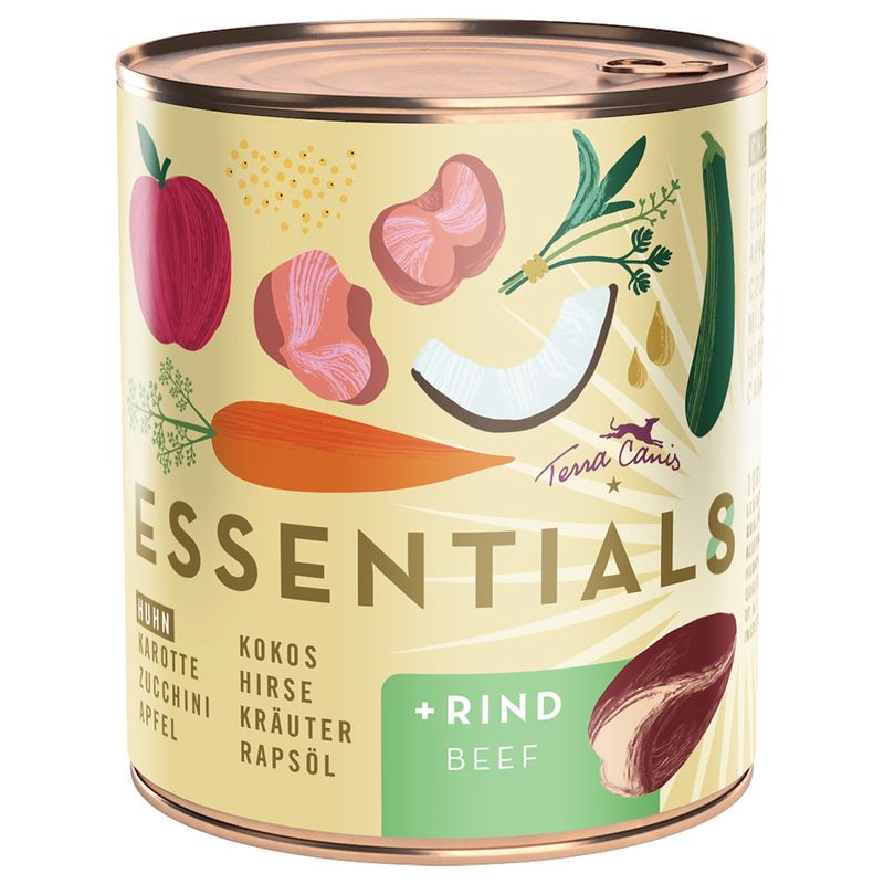 Zooplus Terra Canis Essential 8+ 12 x 780 g Umido cane Offerta settimanale