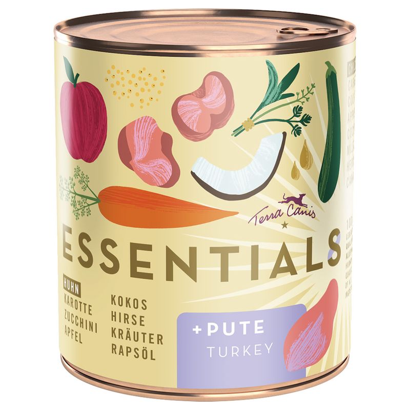 Zooplus Terra Canis Essential 8+ 12 x 780 g Umido cane Offerta settimanale