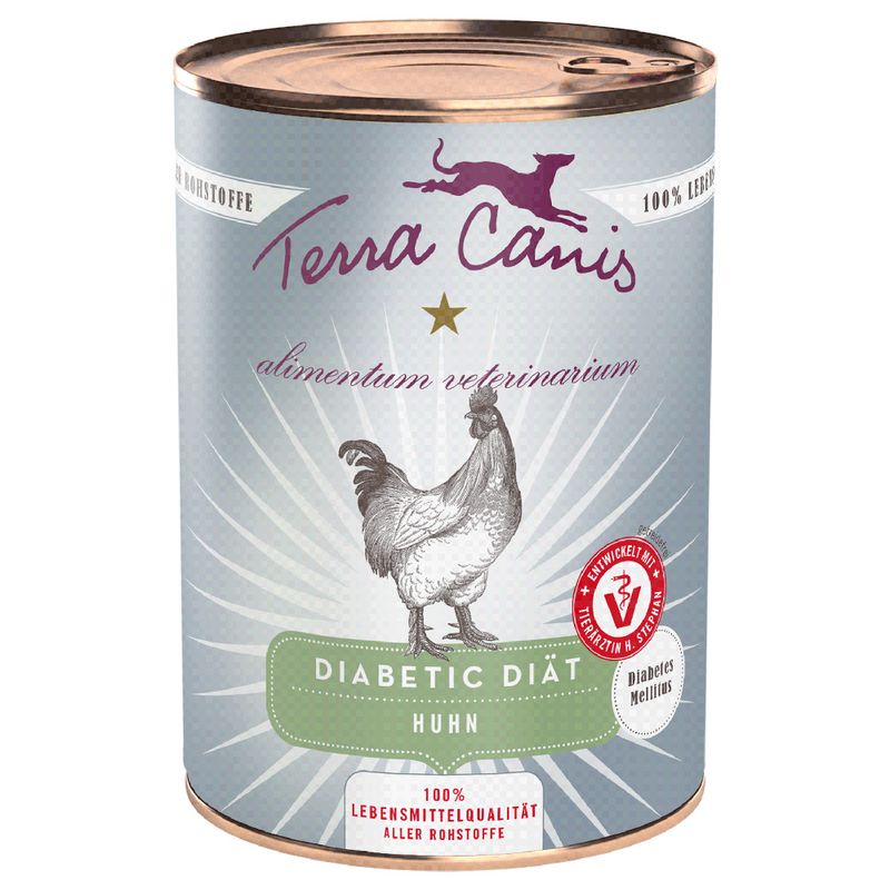 Zooplus Multipack risparmio Terra Canis Alimentum Veterinarium Diabetic Diet 12 x 400 g Rilascio limitato