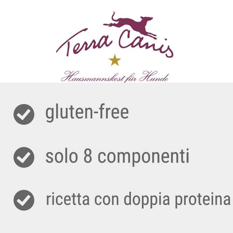 Zooplus Terra Canis Essential 8+ 6 x 780 g Umido cane Ultimi tre giorni