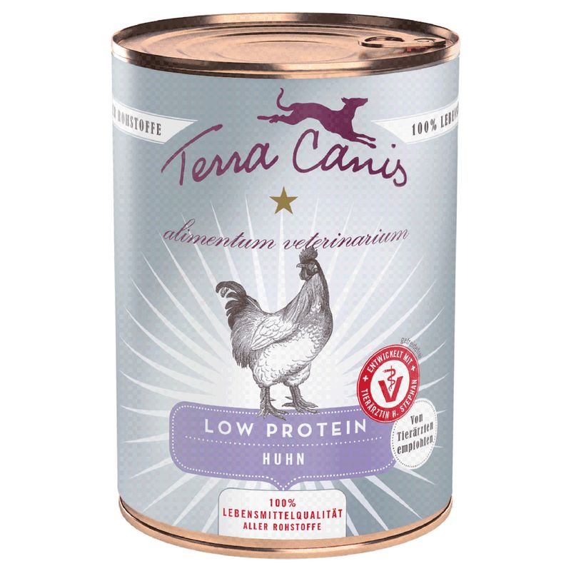 Zooplus Multipack risparmio Terra Canis Alimentum Veterinarium Low Protein 12 x 400 g Latest stili
