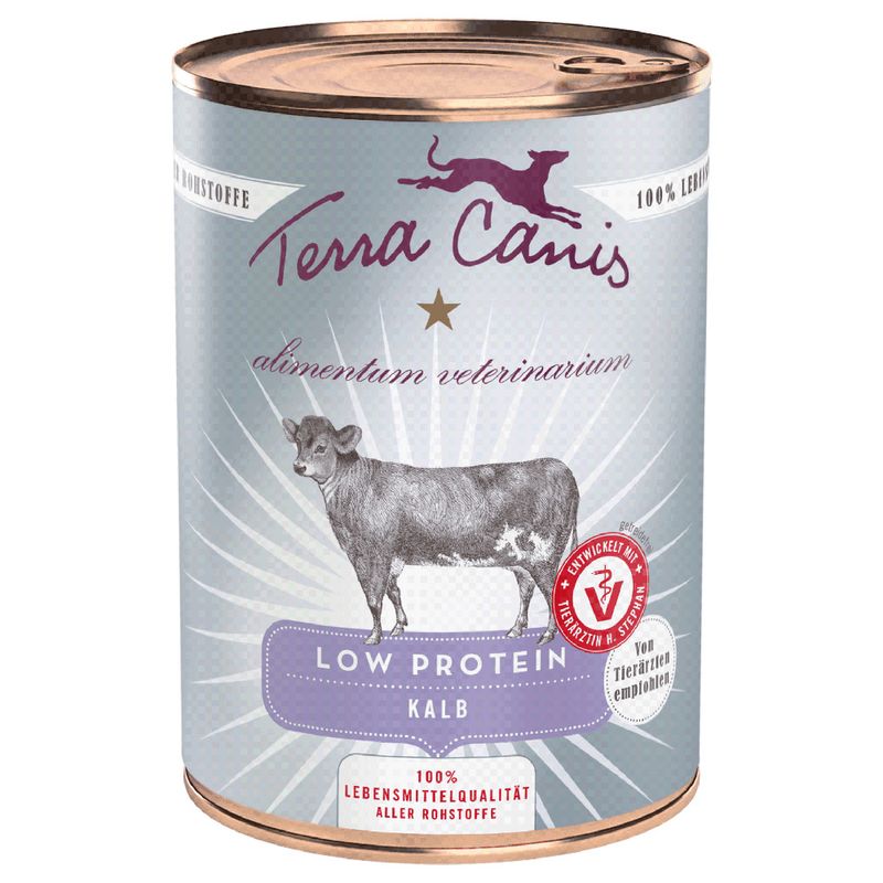 Zooplus Multipack risparmio Terra Canis Alimentum Veterinarium Low Protein 12 x 400 g Latest stili