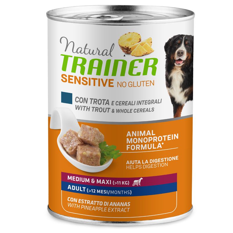 Zooplus Natural Trainer Sensitive No Gluten Adult 6 x 400 g Solo un giorno rimasto