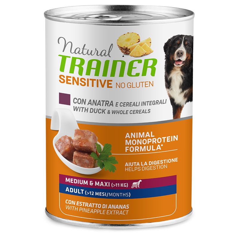 Zooplus Natural Trainer Sensitive No Gluten Adult 6 x 400 g Solo un giorno rimasto