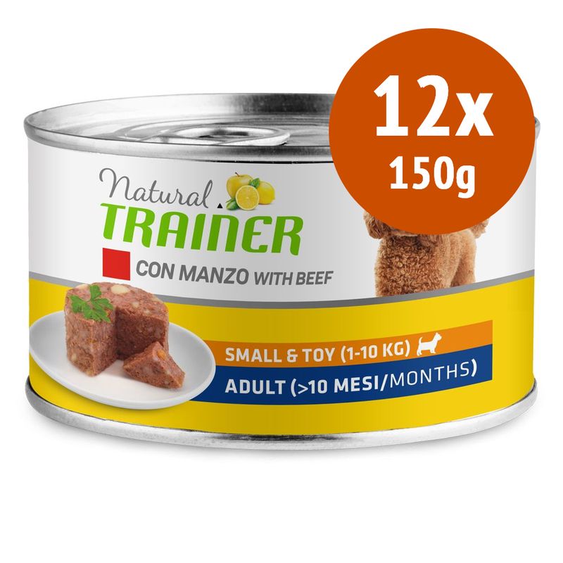 Zooplus Natural Trainer Small&Toy Adult 12 x 150 g Super sconto