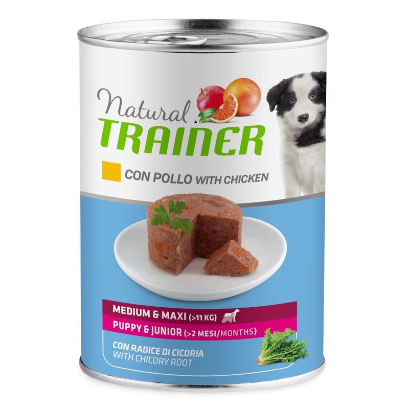 Zooplus Natural Trainer Puppy & Junior Medium/Maxi con Pollo