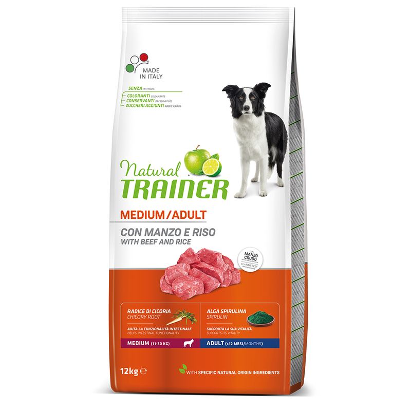 Zooplus Set prova misto Natural Trainer Adult secco (7/12 kg) + umido (6 x 150/400 g) In vendita