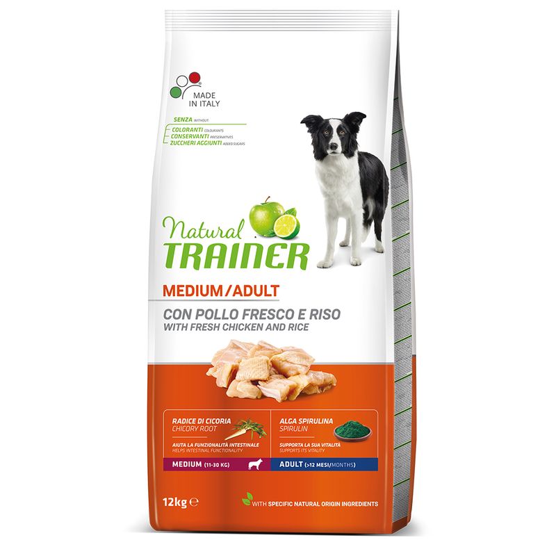 Zooplus Set prova misto Natural Trainer Adult secco (7/12 kg) + umido (6 x 150/400 g) In vendita