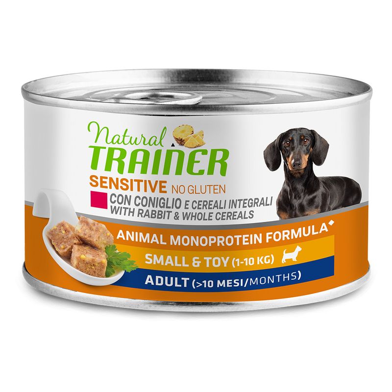 Zooplus Natural Trainer Sensitive No Gluten Small & Toy Adult Coniglio Italy