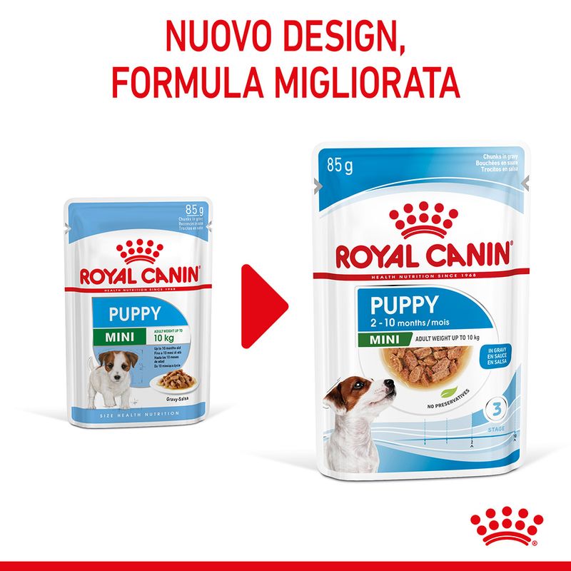 Zooplus Royal Canin Mini Puppy umido in salsa per cane In Linea