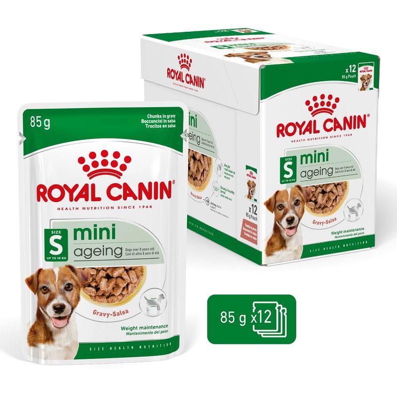 Zooplus Royal Canin Mini Ageing umido in salsa per cane Qualità