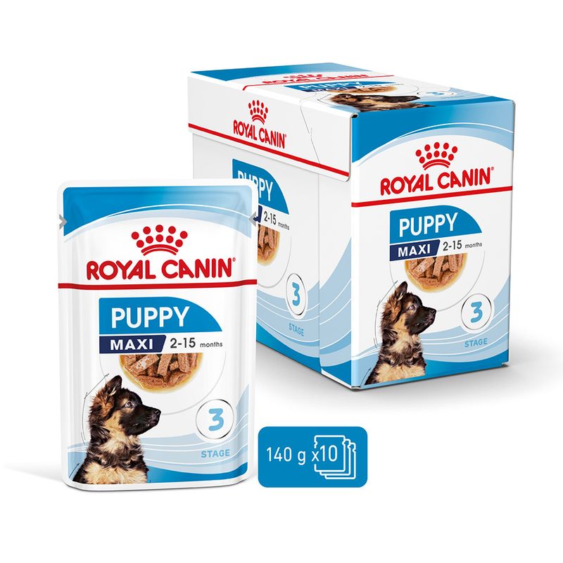 Zooplus Royal Canin Maxi Puppy umido in salsa per cane Soddisfazione Garantita