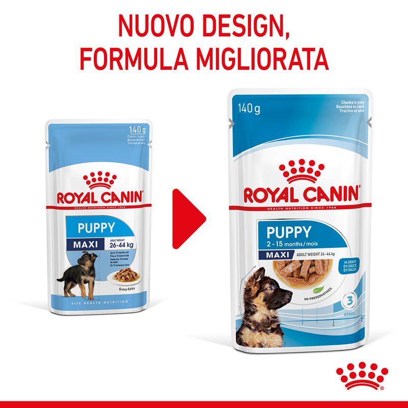 Zooplus Royal Canin Maxi Puppy umido in salsa per cane Soddisfazione Garantita