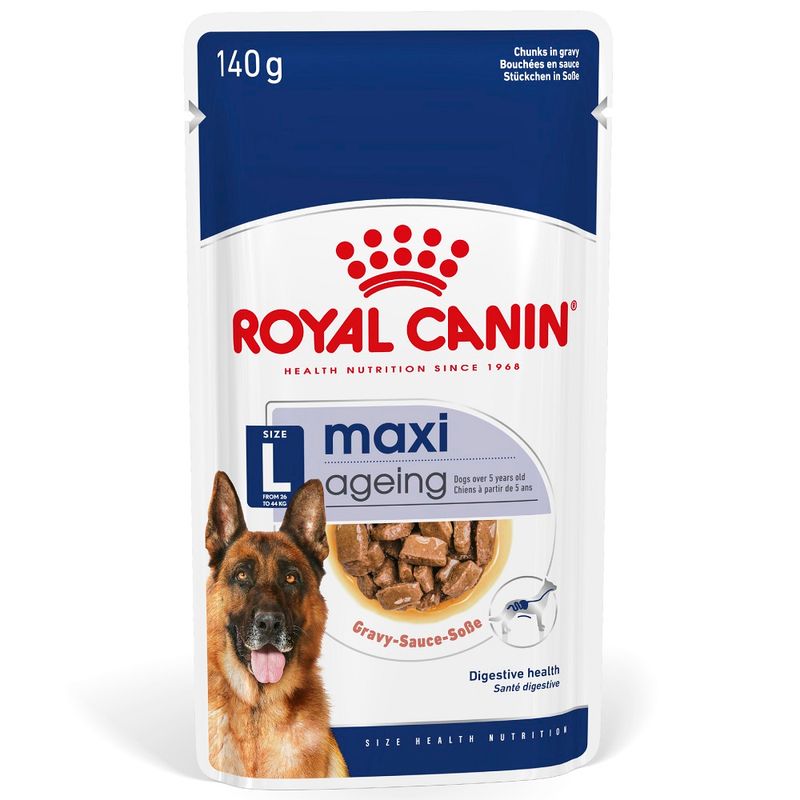 Zooplus Royal Canin Maxi Ageing umido in salsa per cane Acquista Ora