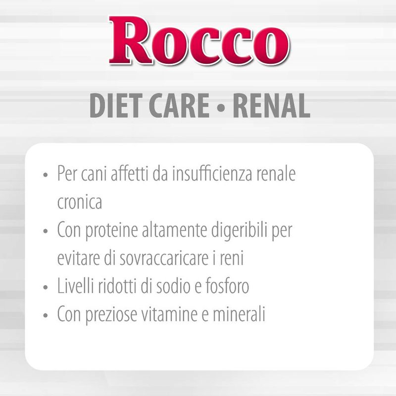 Zooplus Rocco Diet Care Renal Manzo con Cuori di Pollo & Zucca 400 g umido cane Outlet