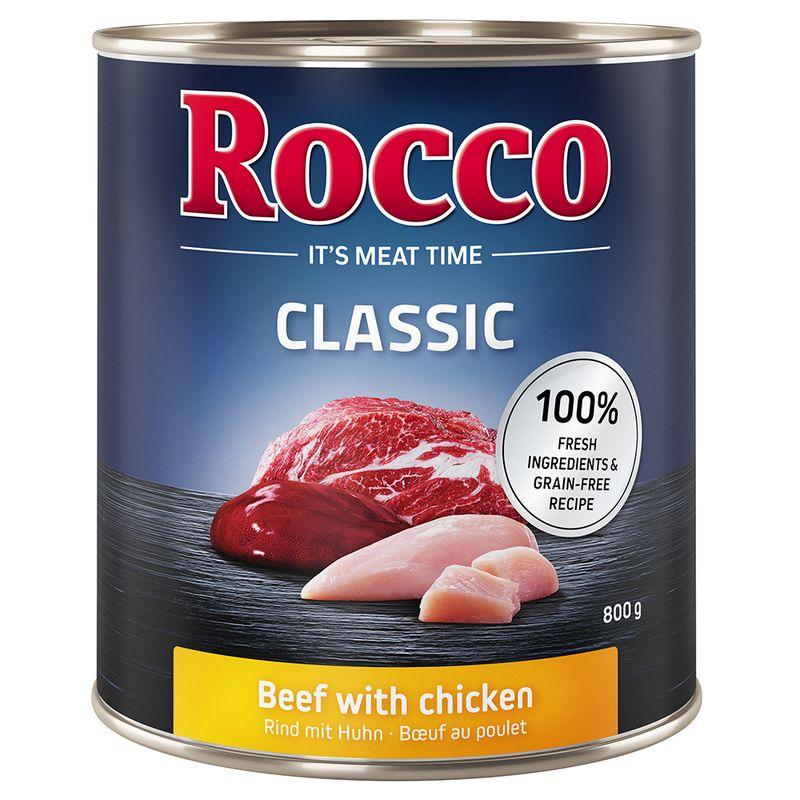 Zooplus Rocco Classic Pacco misto 6 x 800 g umido per cane Saldi