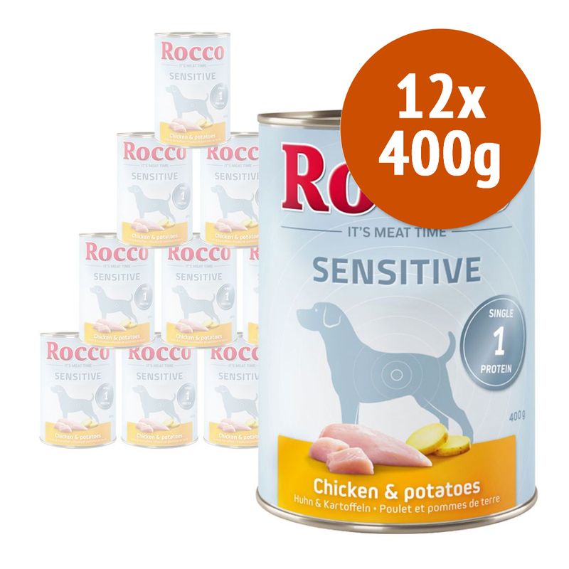 Zooplus Rocco Sensitive 12 x 400 g Alimento umido per cani I Più Venduti