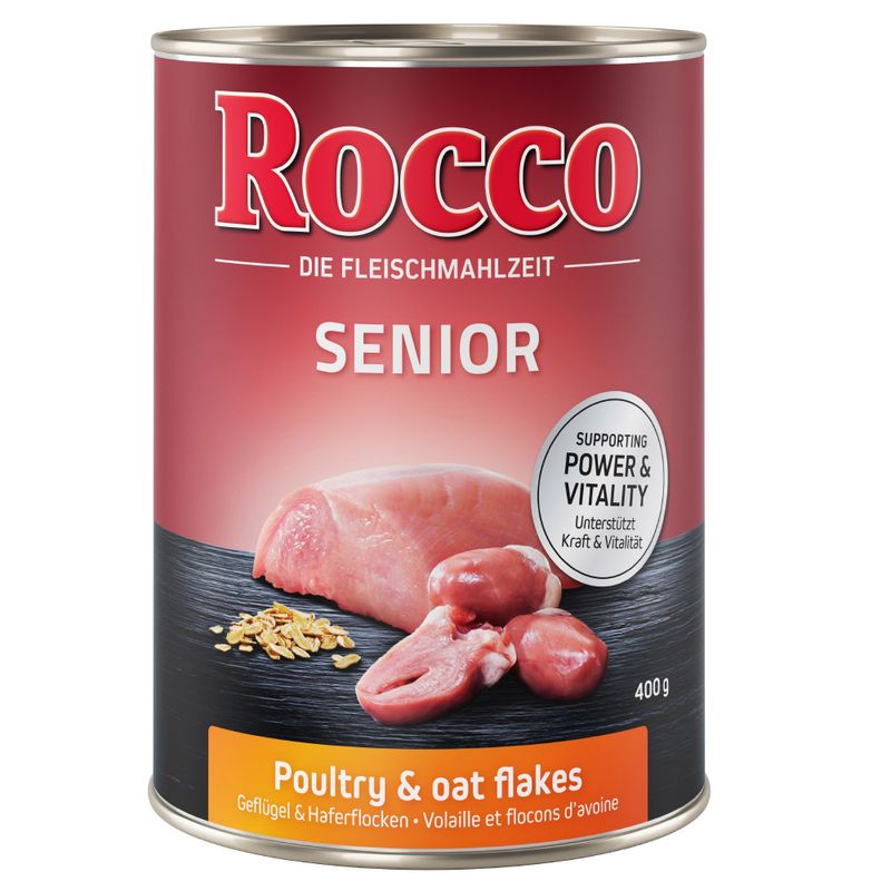 Zooplus Rocco Senior 6 x 400 g umido per cane Vendite Flash