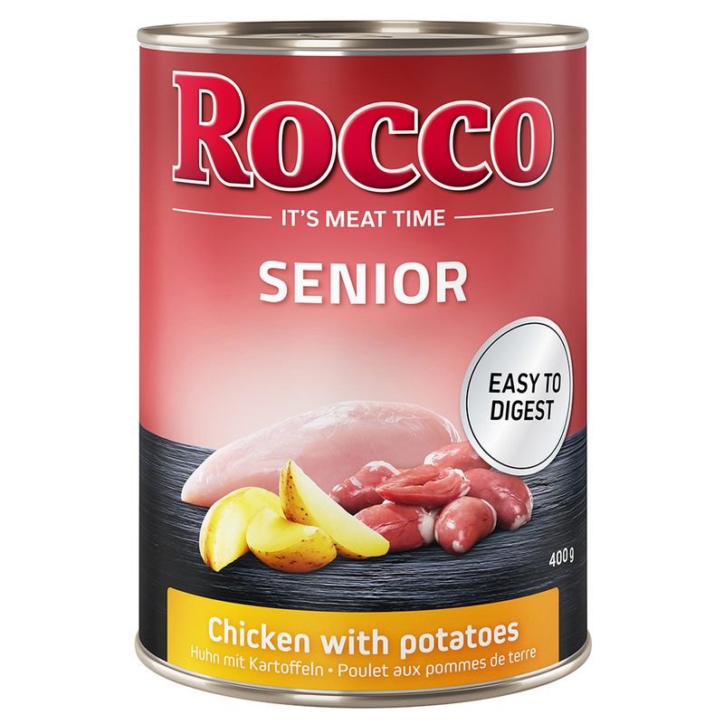 Zooplus Rocco Senior 6 x 400 g umido per cane Vendite Flash