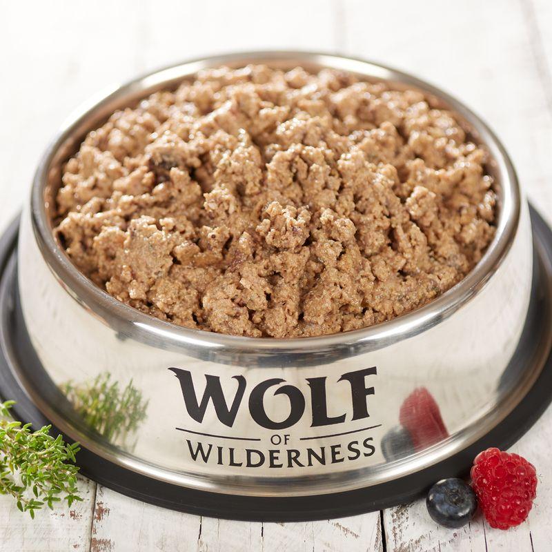 Zooplus Set Risparmio Wolf of Wilderness "Carne allevata all'aperto" 12 x 400 g Offerta speciale