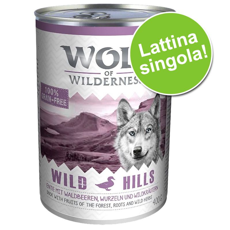 Zooplus Wolf of Wilderness 1 x 400 g