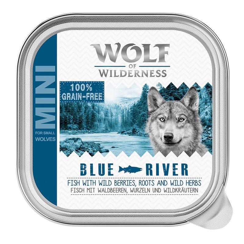 Zooplus Wolf of Wilderness MINI Adult 6 x 150 g Alimento umido per cani Vendite stagionali