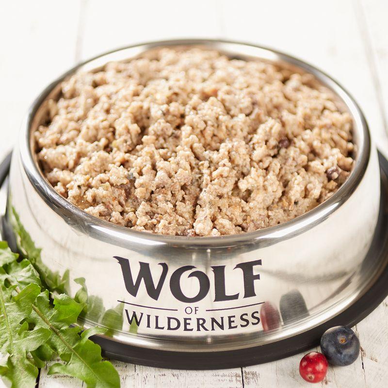 Zooplus Wolf of Wilderness MINI Adult 6 x 150 g Alimento umido per cani Vendite stagionali