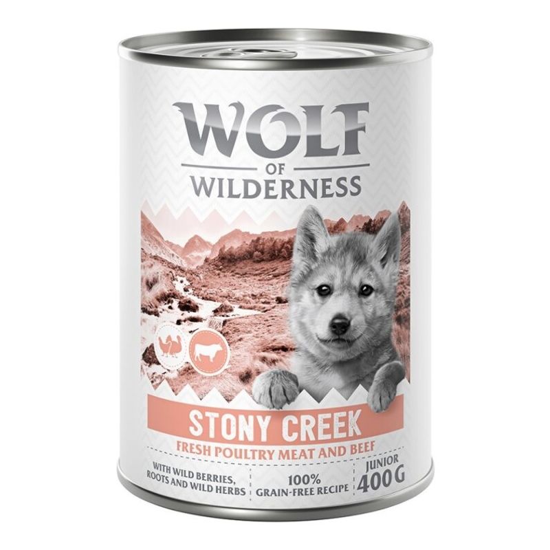 Zooplus Wolf of Wilderness Junior "Expedition" 1 x 400 g