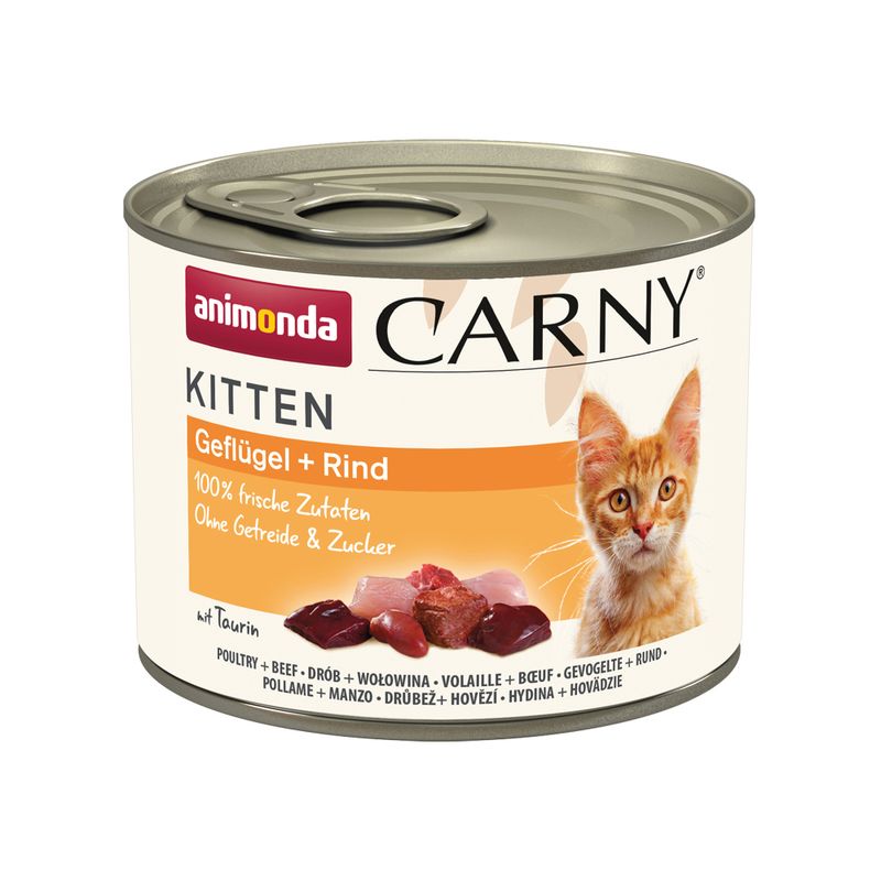 Zooplus animonda Carny Kitten 12 x 200 g Alimento umido per gattini Online Outlet
