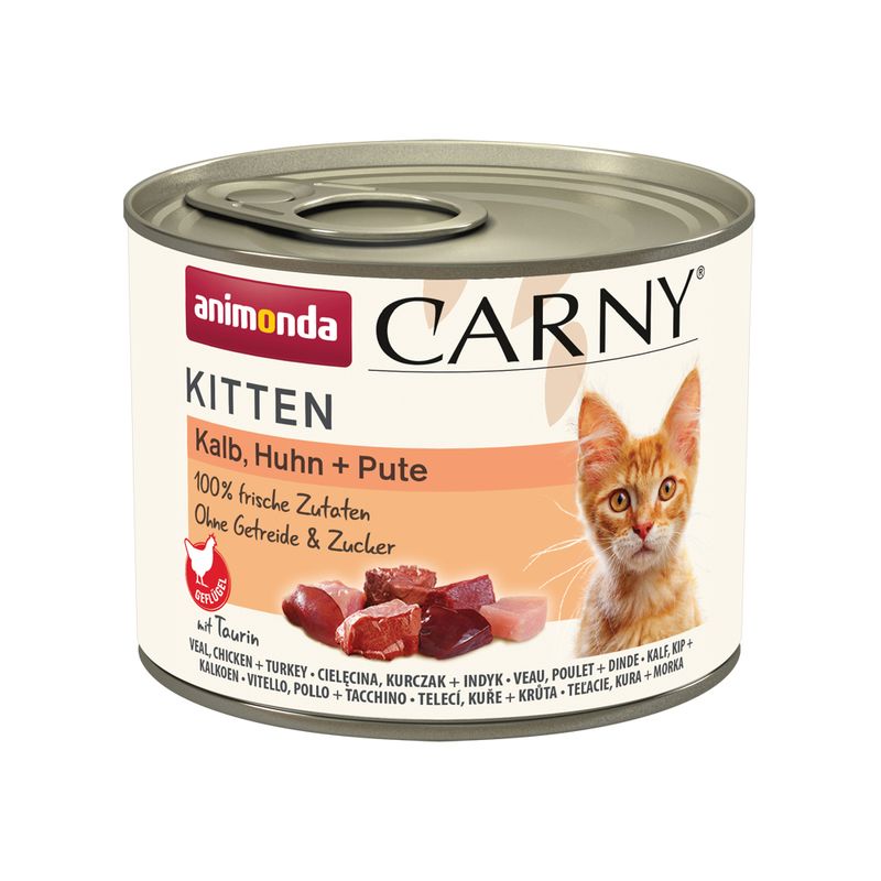 Zooplus animonda Carny Kitten 12 x 200 g Alimento umido per gattini Online Outlet