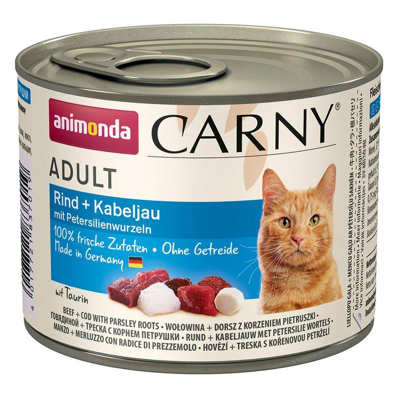 Zooplus animonda Carny Adult 6 x 200 g umido gatto Offerta temporanea