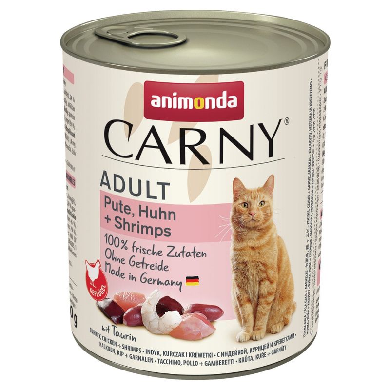 Zooplus animonda Carny Adult 6 x 800 g Umido per gatto Grandi sconti