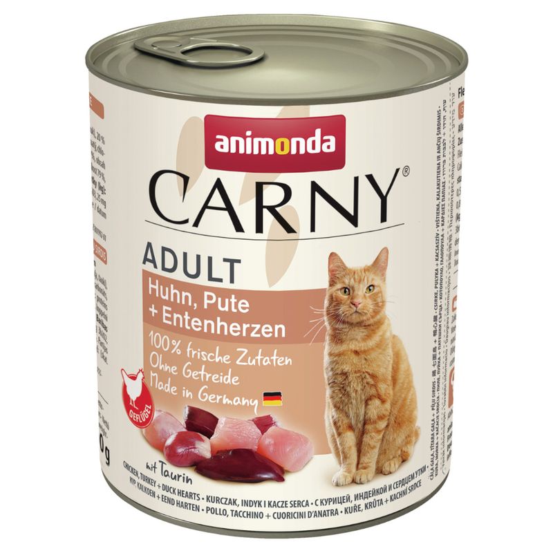 Zooplus animonda Carny Adult 6 x 800 g Umido per gatto Grandi sconti